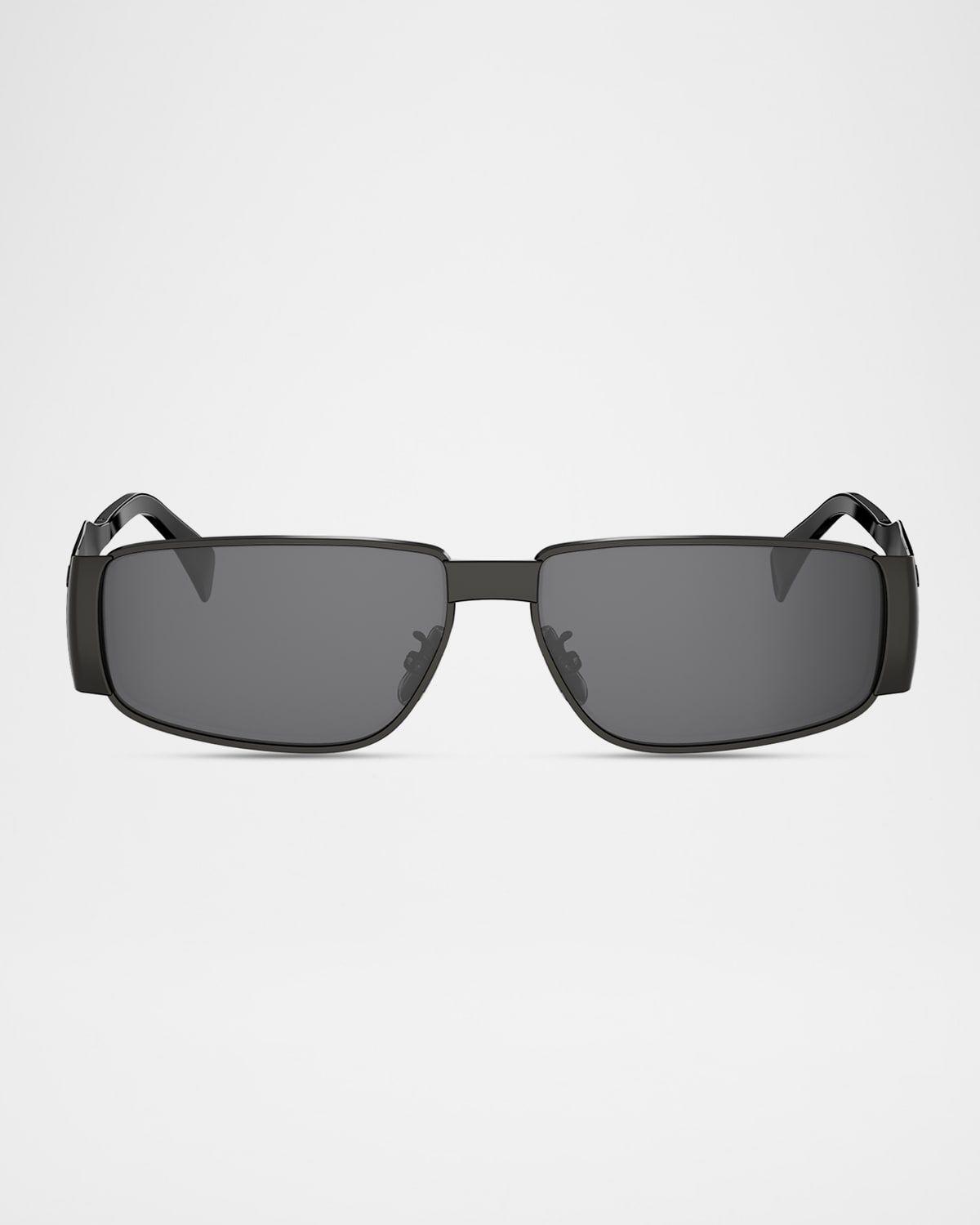 Men & apos;s Triomphe Metal Rectangle Sunglasses