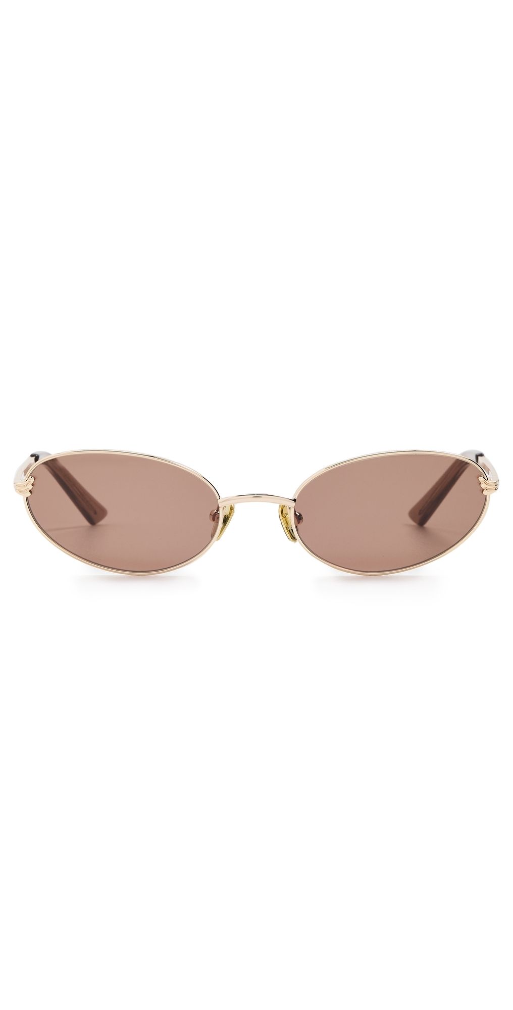 Luv Lou Luv Lou x Whitney Port The Rose Sunglasses Gold One Size