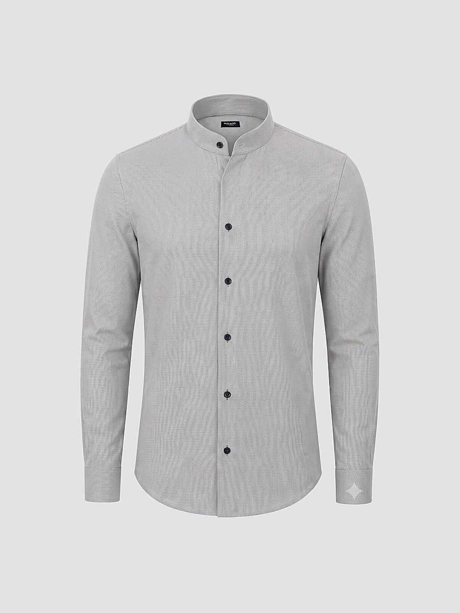 Men's Ceremony Prince Stretch Shirt - Grey - Size Medium