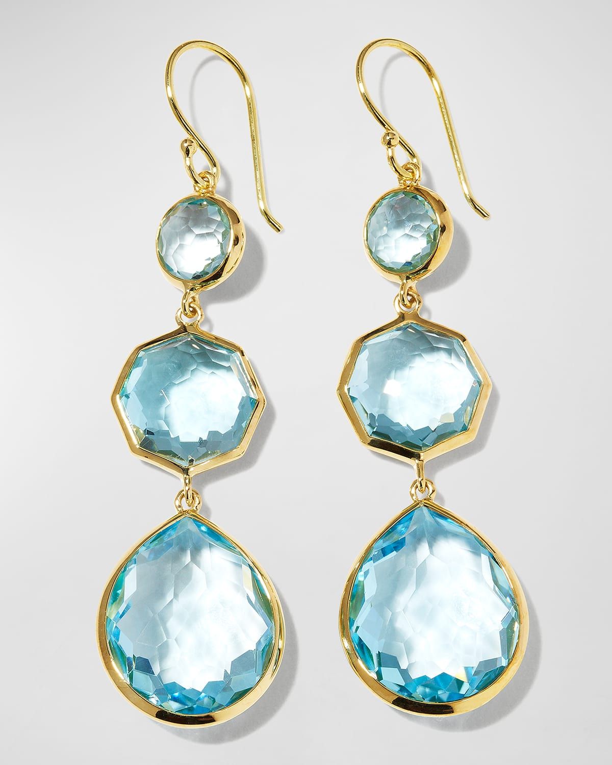 Small Crazy 8 & apos;s Earrings in 18K Gold