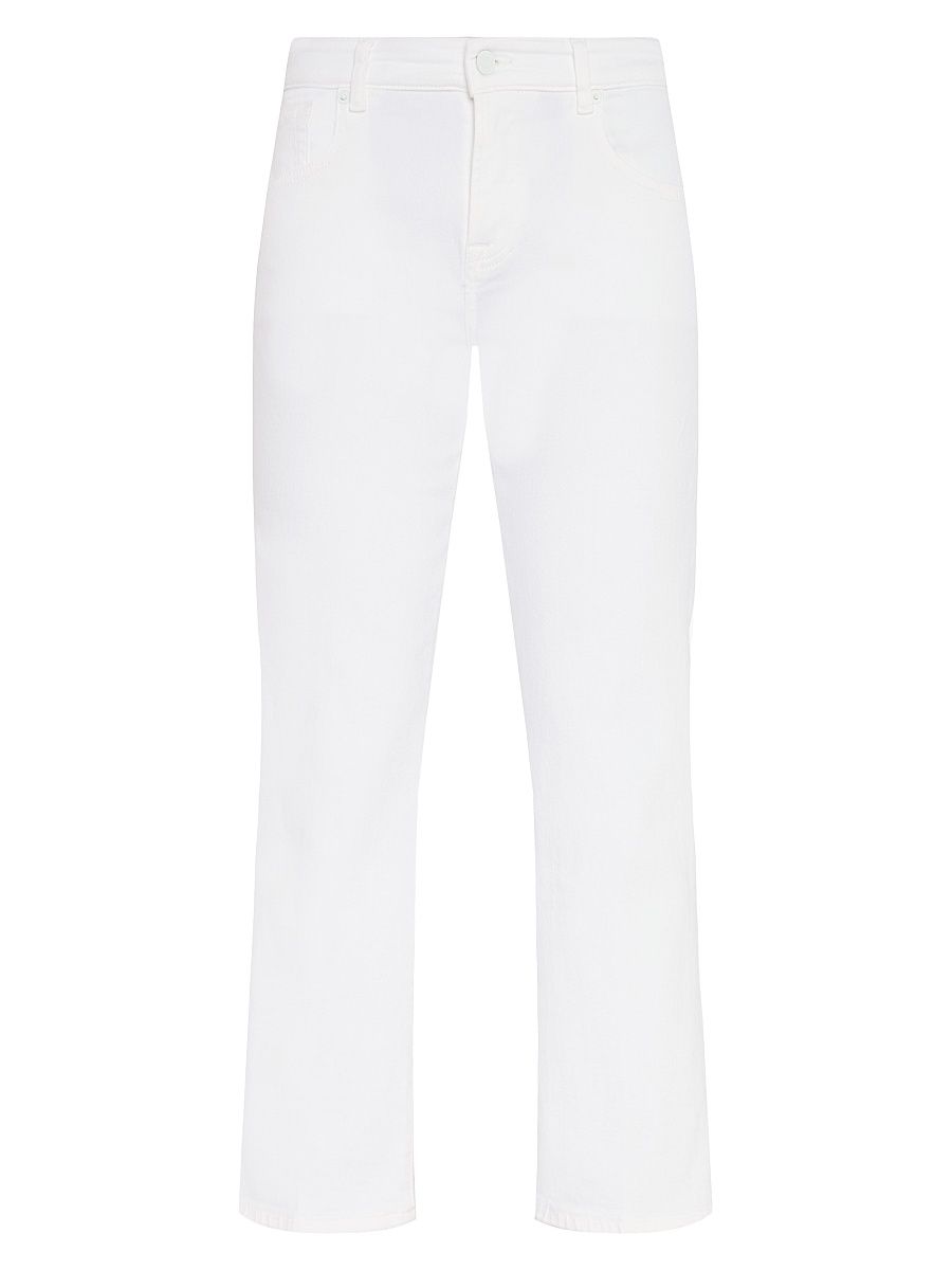 Women's Calie Low-Rise Stretch Straight-Leg Jeans - Soleil - Size 34