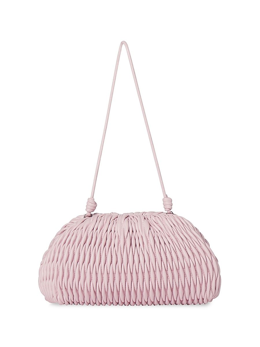 Women's Elio Faux-Leather Convertible Clutch - Papaya