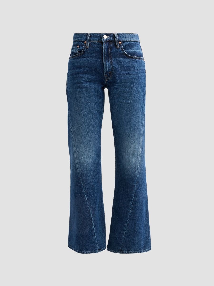 Mother Women's Lil' Bookie Twist Sneak Jeans - Did You Bring - Size 28
