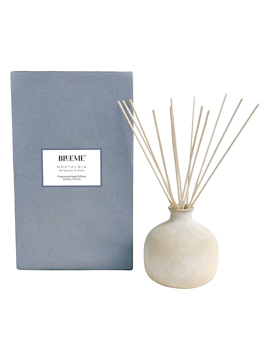 Nostalgia Bergamot & Musk Ceramic Reed Diffuser