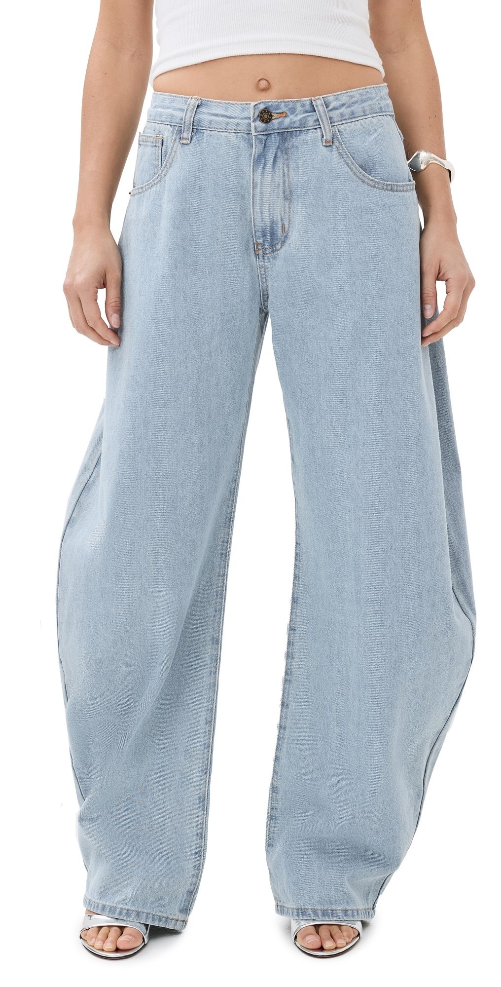 Lioness Horseshoe Jeans Washed Blue XXXXL