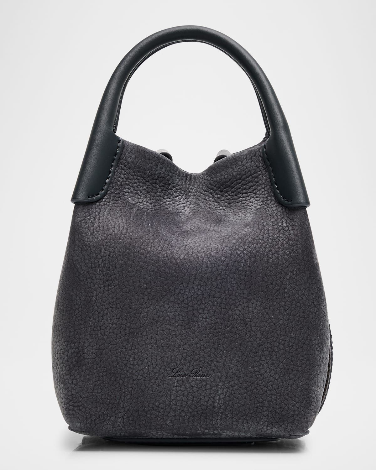 Bale Micro Grained Nubuck Shoulder Bag