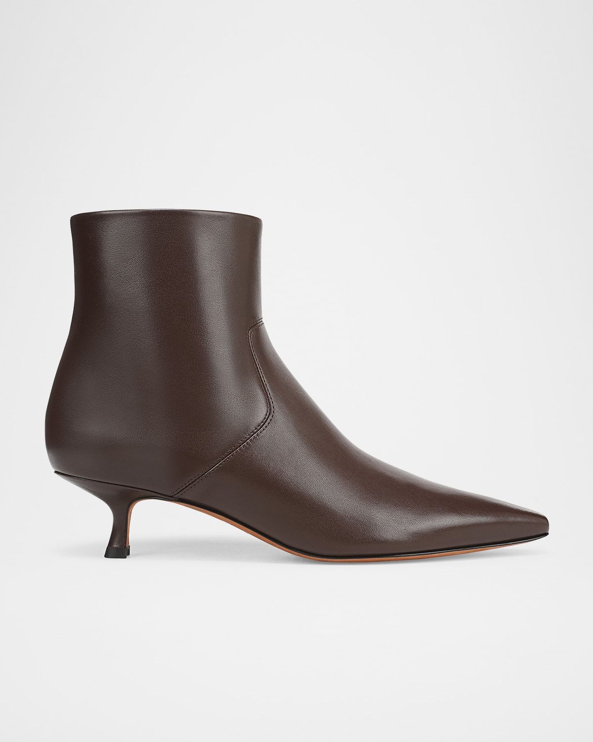 Simone Leather Ankle Booties