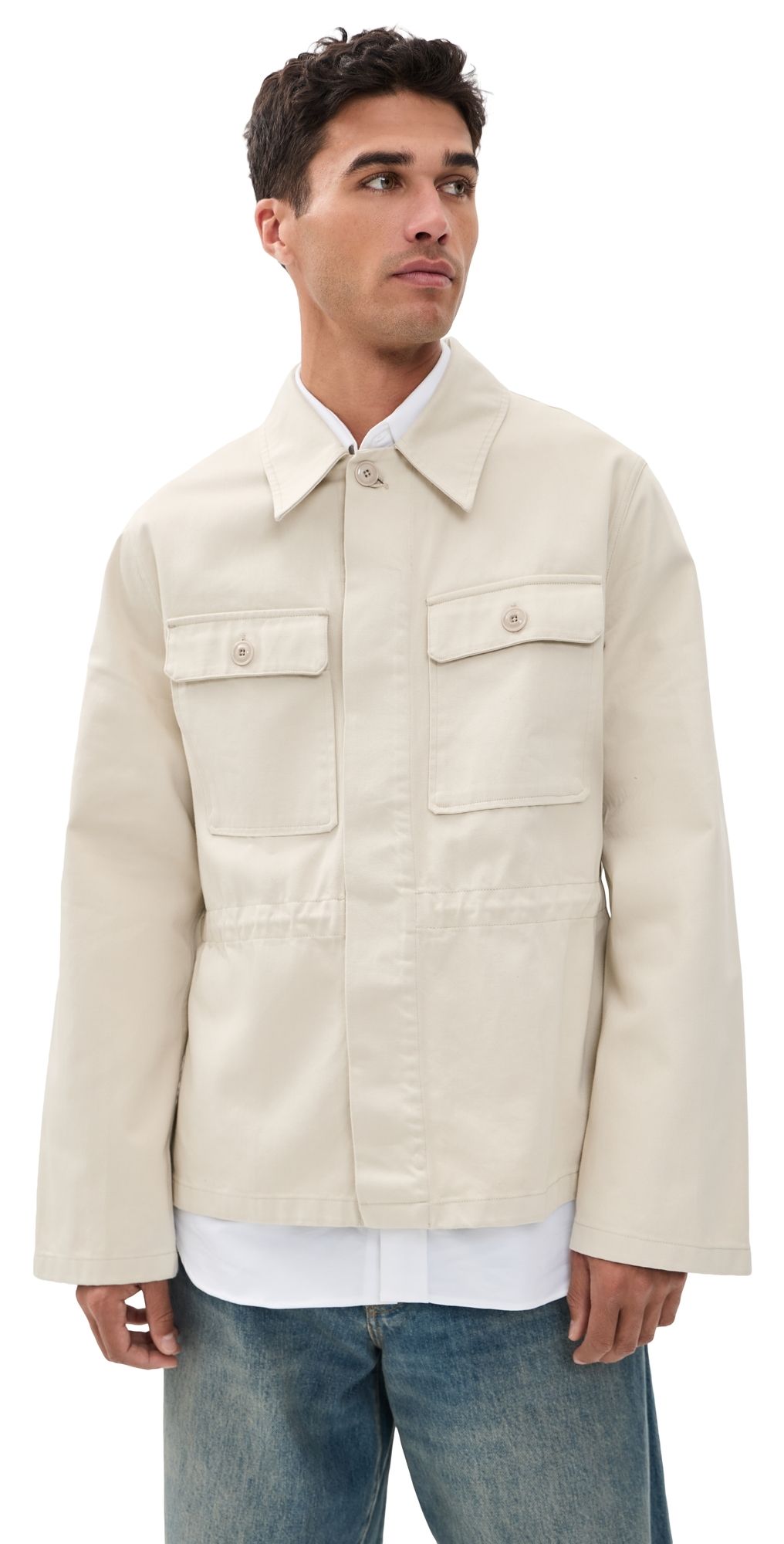 Our Legacy Cotton Unity Jacket Pale Sand Western Gabardine 50