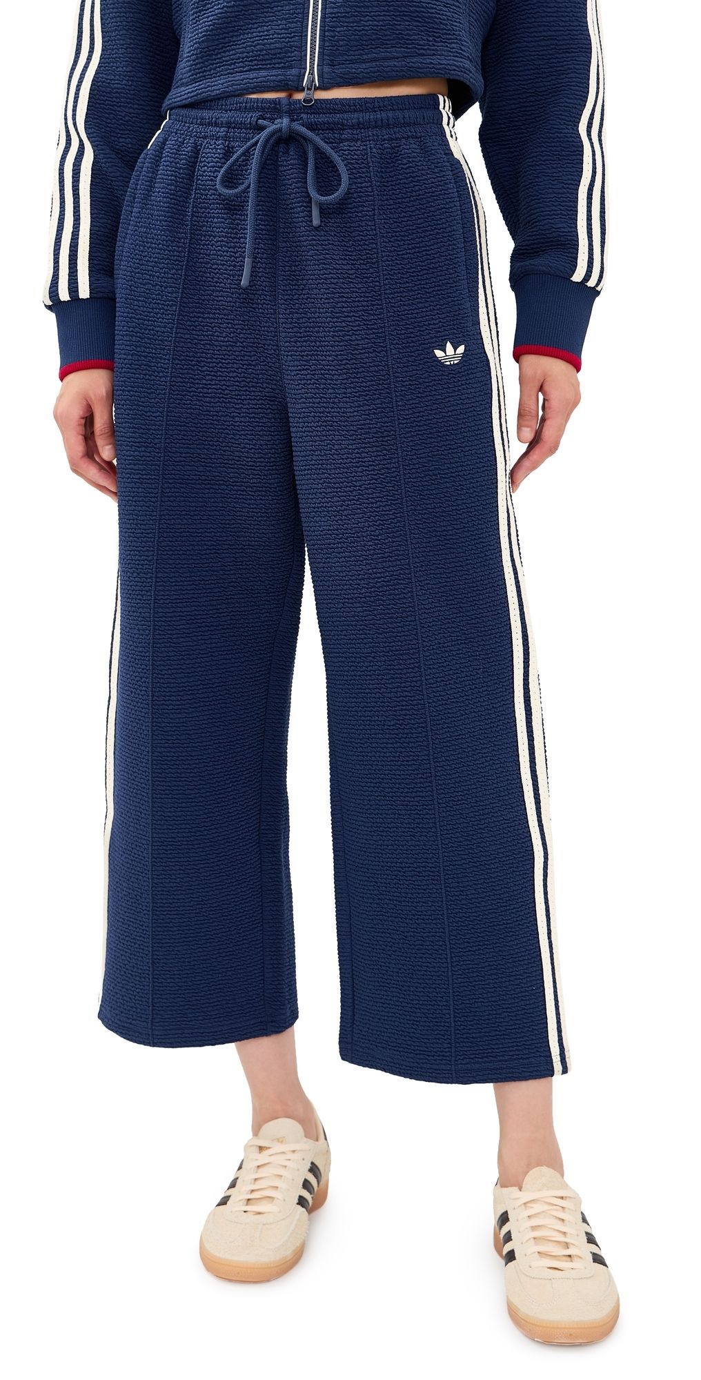 adidas Firebird Track Pants Night Indigo/Warm Vanilla S