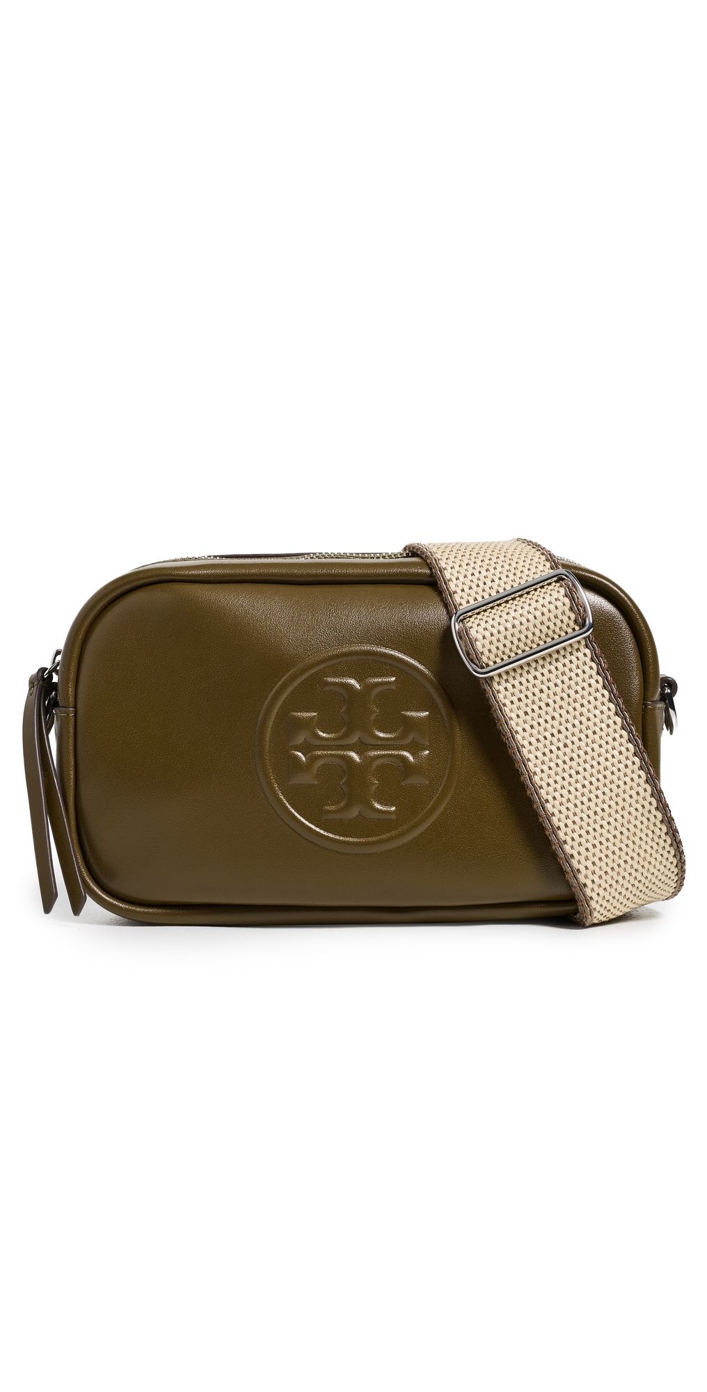 Tory Burch Miller Soft Mini Crossbody Bag Dark Olive One Size