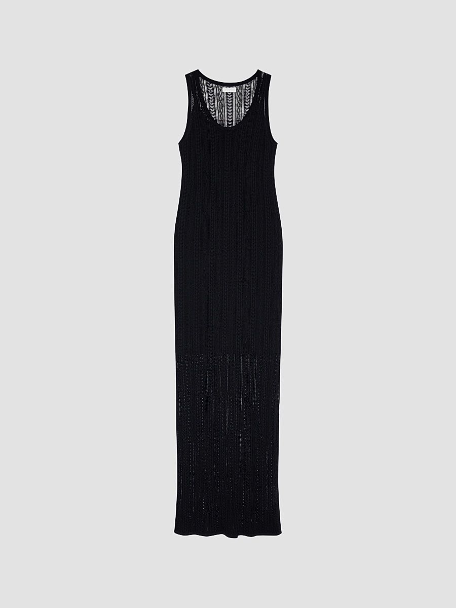 Women's Arie Knit Maxi Dress - Black - Size XS