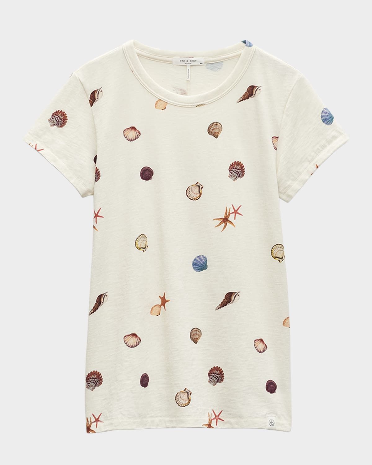 Short-Sleeve Allover Seashell Tee