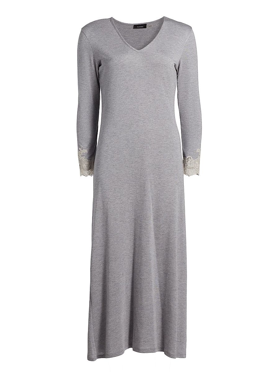 Natori Women's Luxe Lounger - Grey - Size Medium