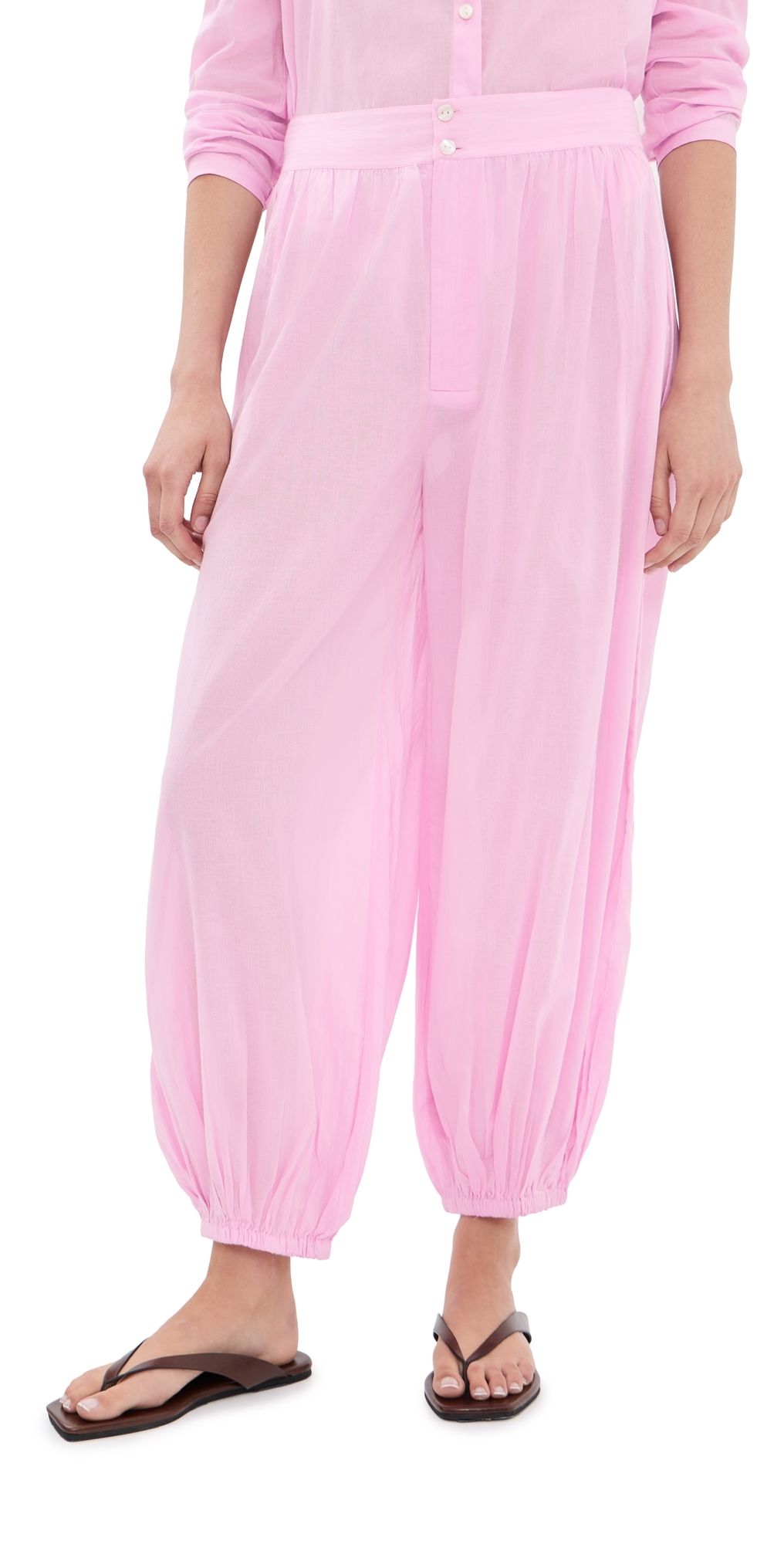 Alix of Bohemia Margot Balloon Pants Light Pink XL