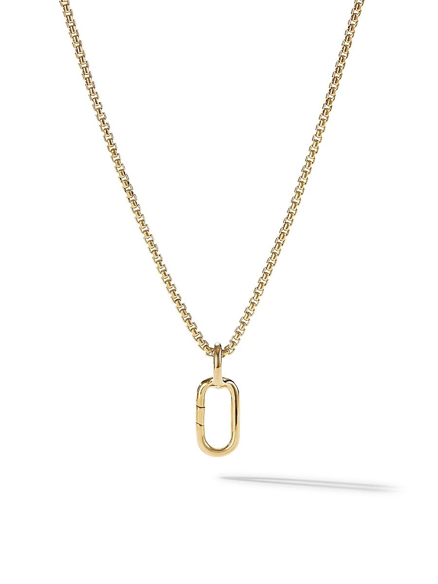 Women's Lexington Amulet Holder in 18K Yellow Gold - Yellow Gold