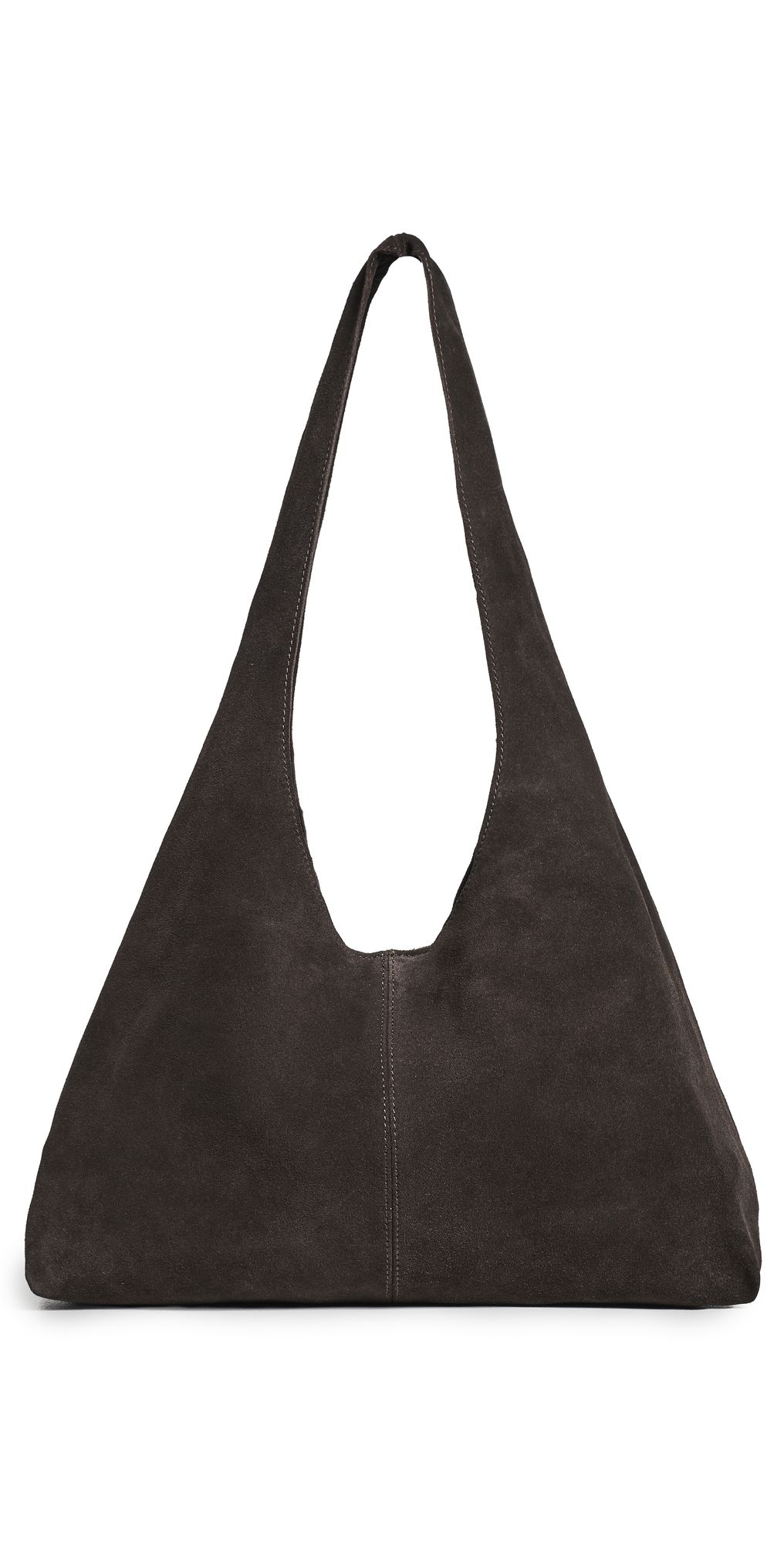 St. Agni Suede Soft Bag Coffee One Size