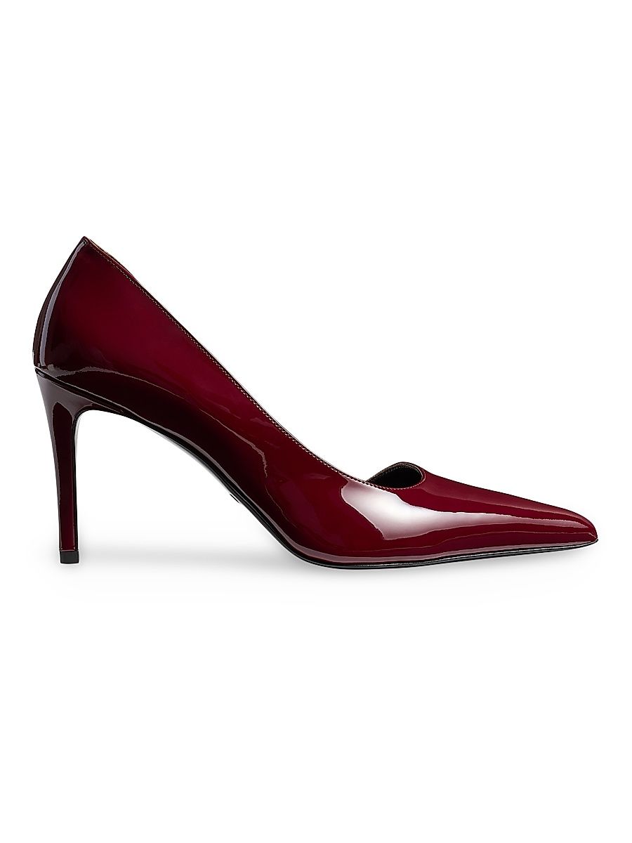 Women's Jett 85MM Patent Leather d'Orsay Pumps - Oxblood - Size 11