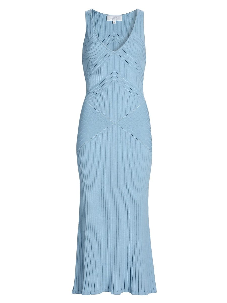 Women's Emeron Knit Midi-Dress - Ancient Water - Size XL