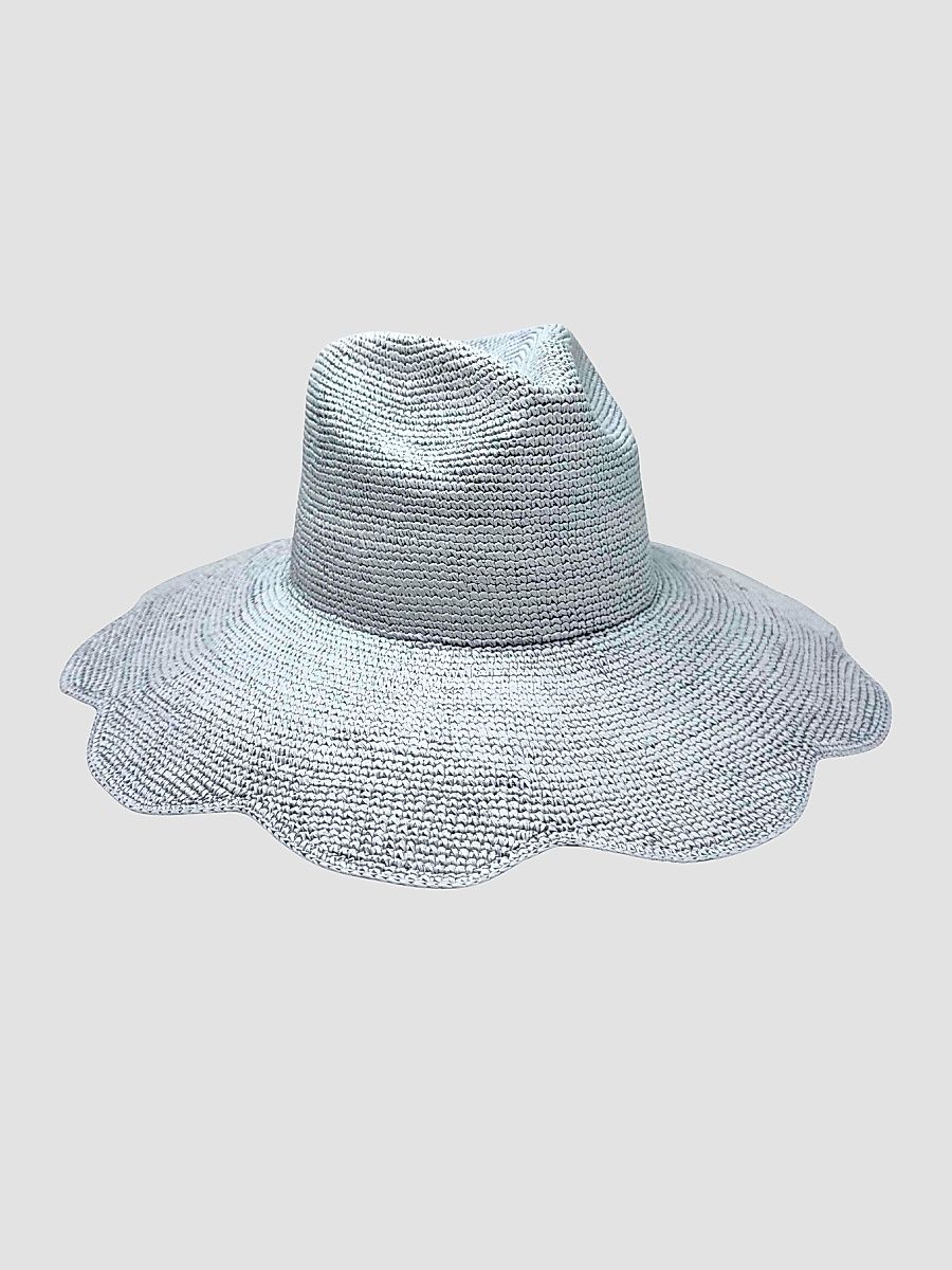 Women's Bay Mist Straw Sun Hat - Mist - Size Large