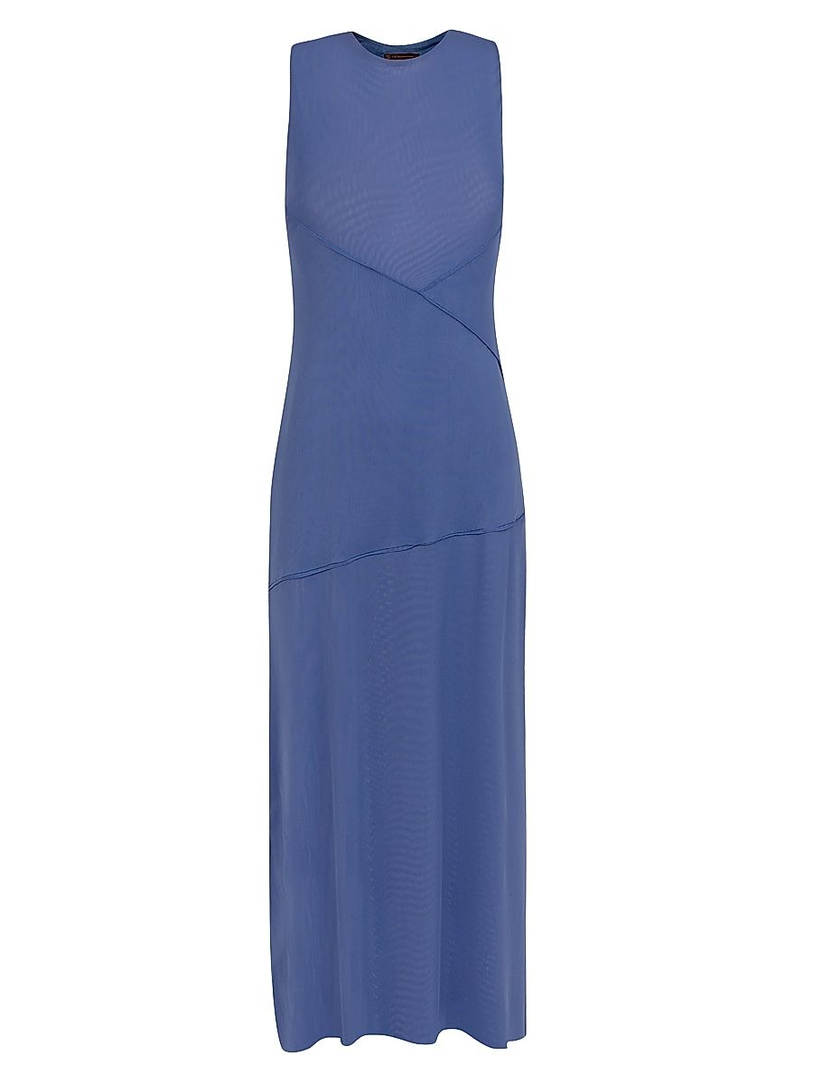 Women's Taly Cover-Up Midi-Dress - Blue - Size Large