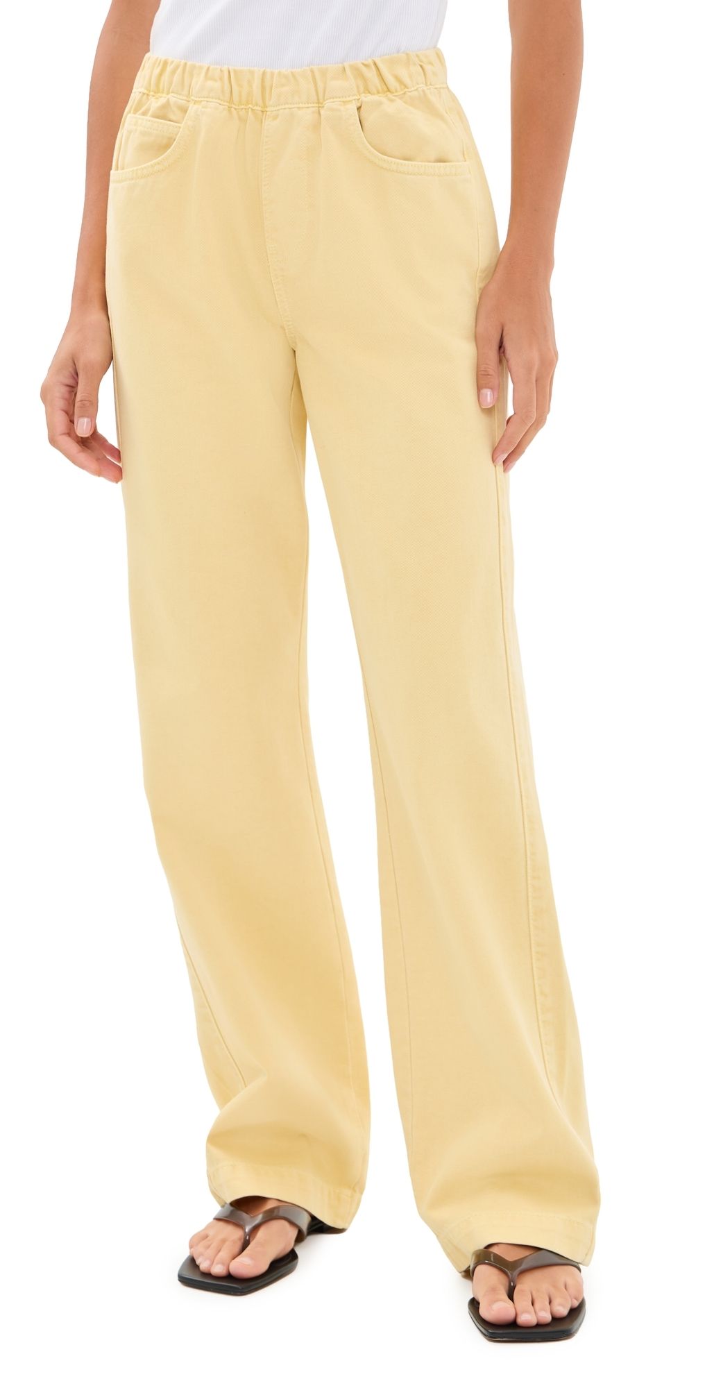 STAUD Noah Jeans Butter L