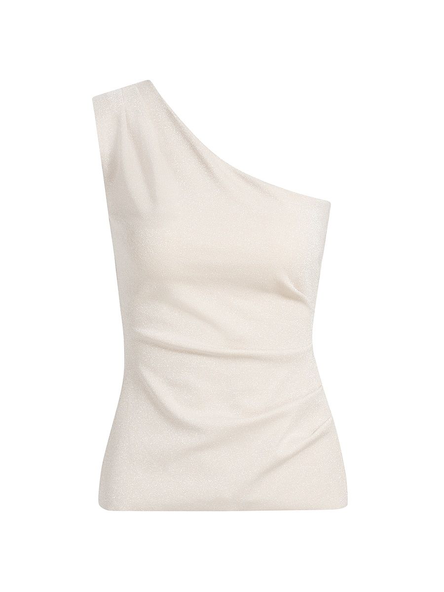 Women's Sapna Sugar One-Shoulder Sleeveless Top - Quartz - Size 8