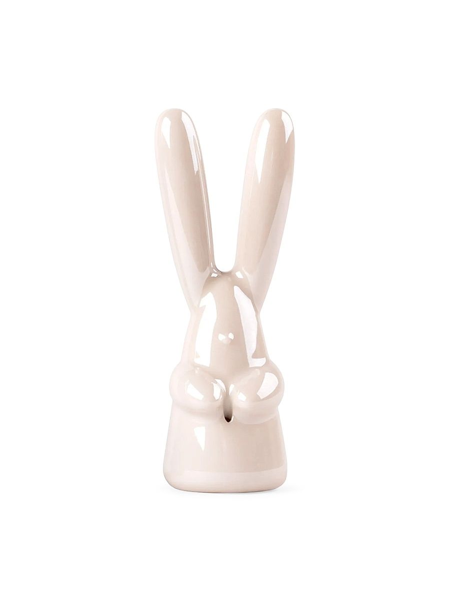 Bunny Porcelain Figurine - Pink