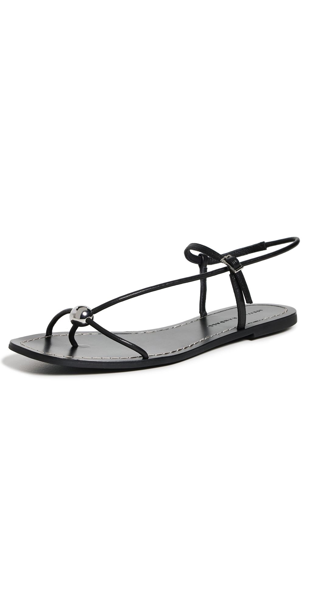 Loeffler Randall Lara Strappy Sandals Black 7.5