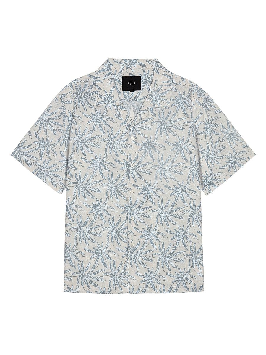 Men's Rhodes Hawaiian Ice Camp Shirt - Hawaiian Ice - Size XXL