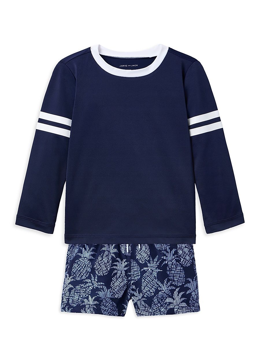 Little Boy's & Boy's Pineapple Swim Set - Size 12