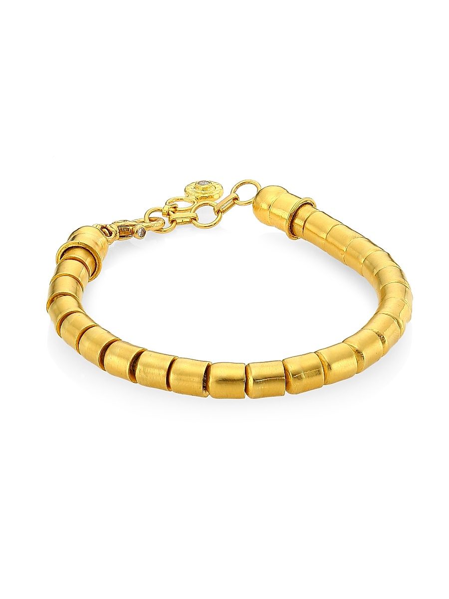 Women's Vertigo 24K Yellow Gold Bracelet - Gold