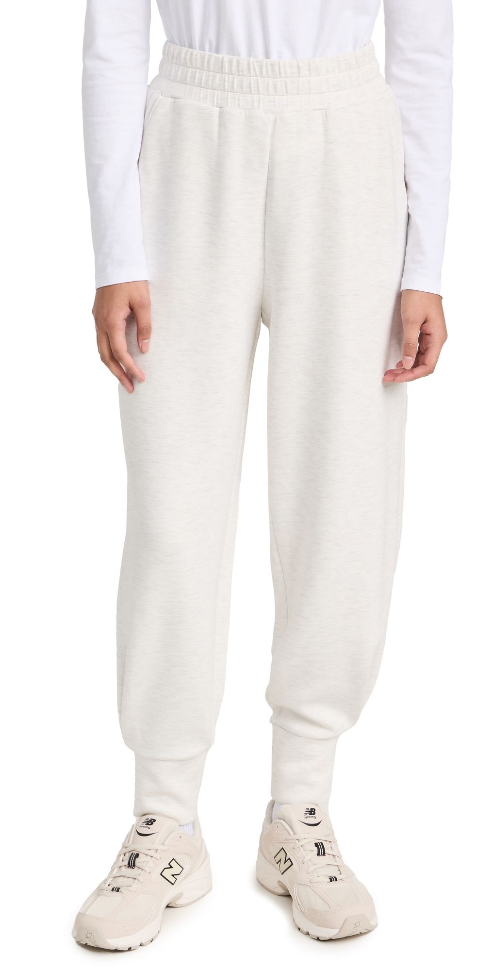 Varley The Relaxed Pants Ivory Marl XL