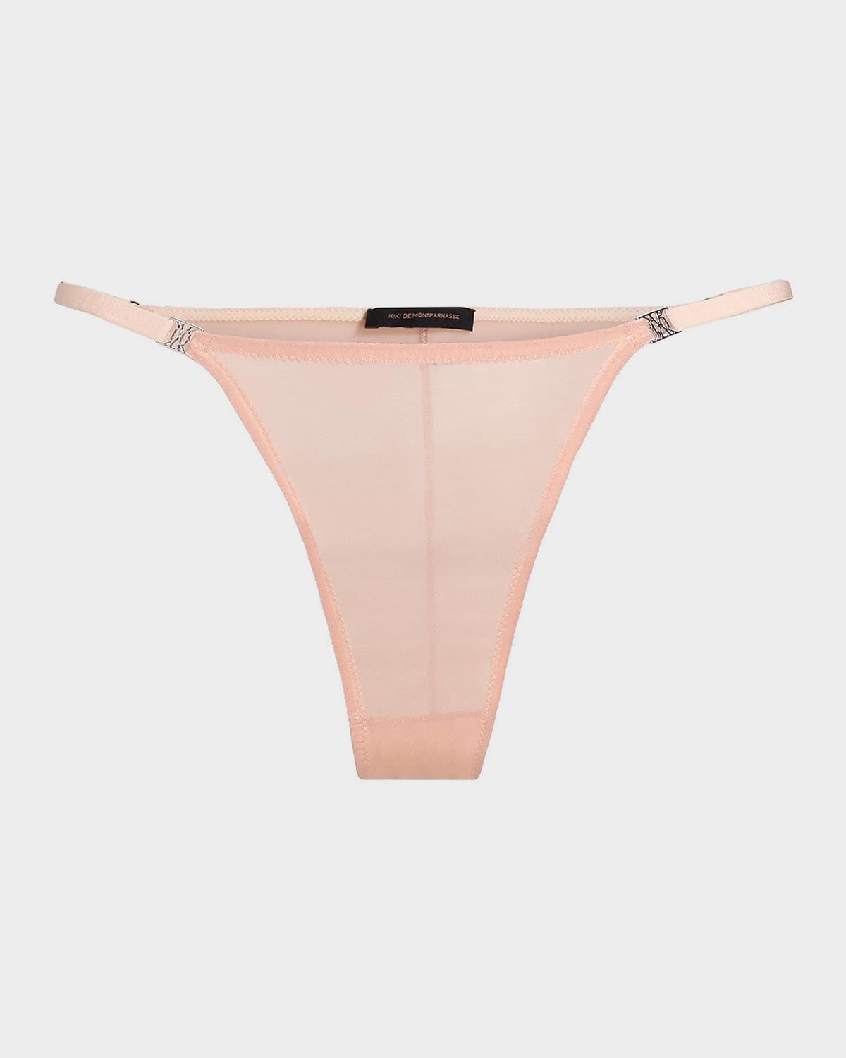 Brienne Stretch Mesh String Bikini Briefs