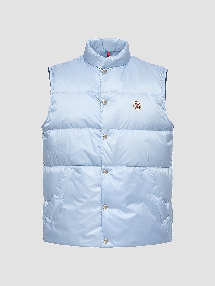 Men's Tuquerouye Puffer Vest - Light Blue - Size XXL