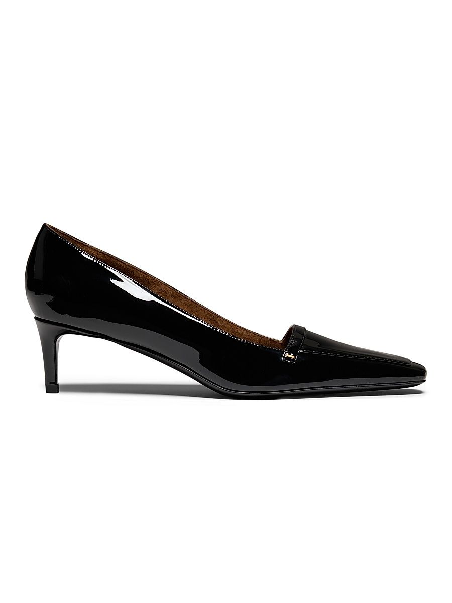 Women's Celia 50MM Patent Leather Pumps - Black - Size 11