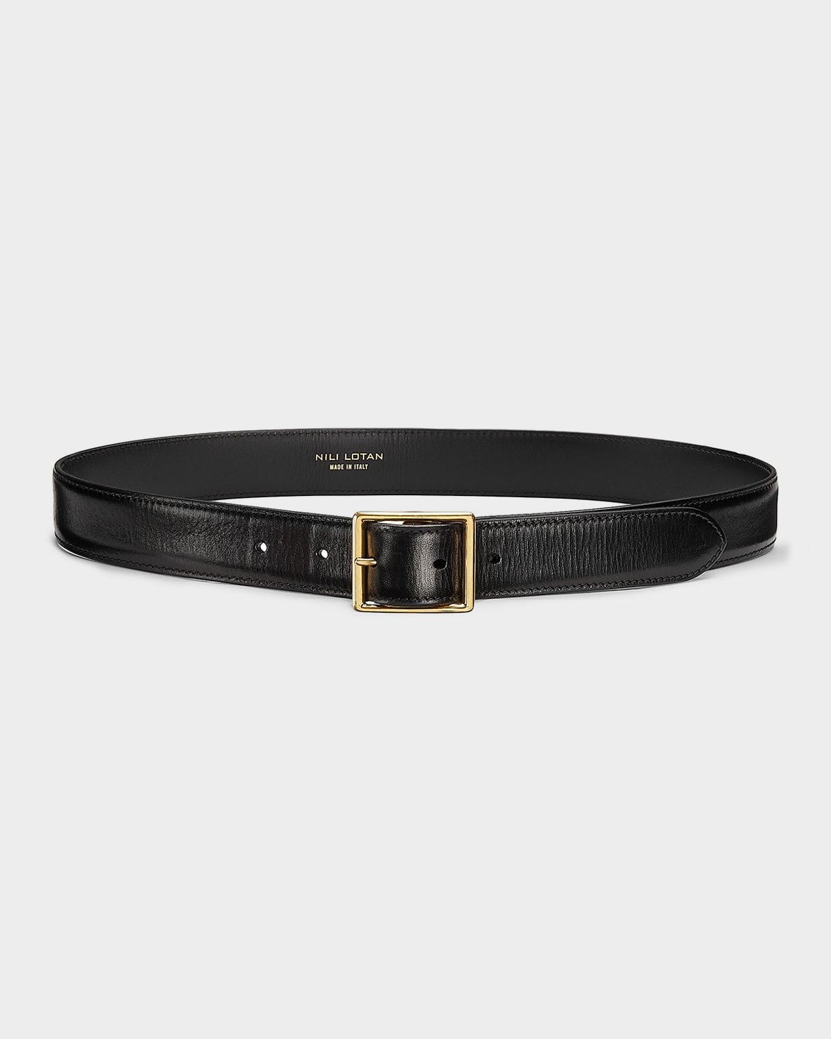 Gabriele Calfskin Leather Belt