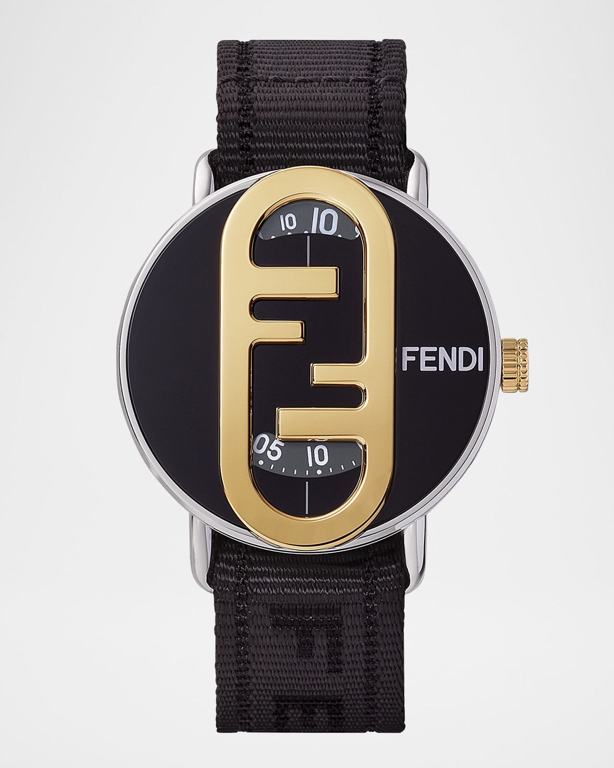 Men & apos;s O & apos;Lock Two-Tone Nylon Strap Watch, 42mm