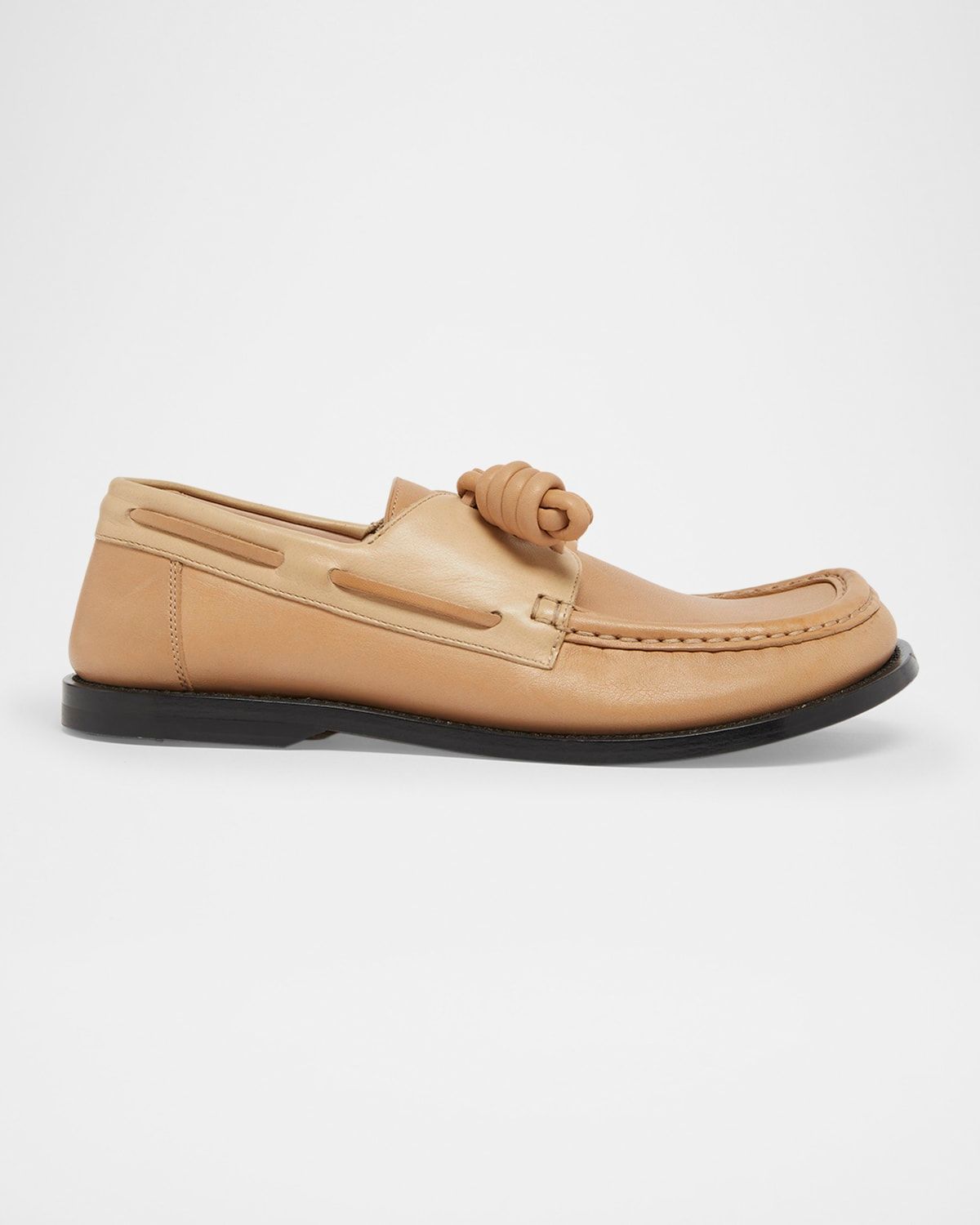 Campo Leather Boat Loafers