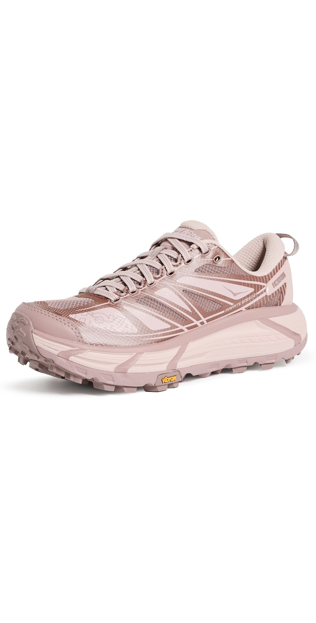 HOKA Mafate Speed 2 Sneakers Pink Opal/Quartzite M 7.5/ W 8.5