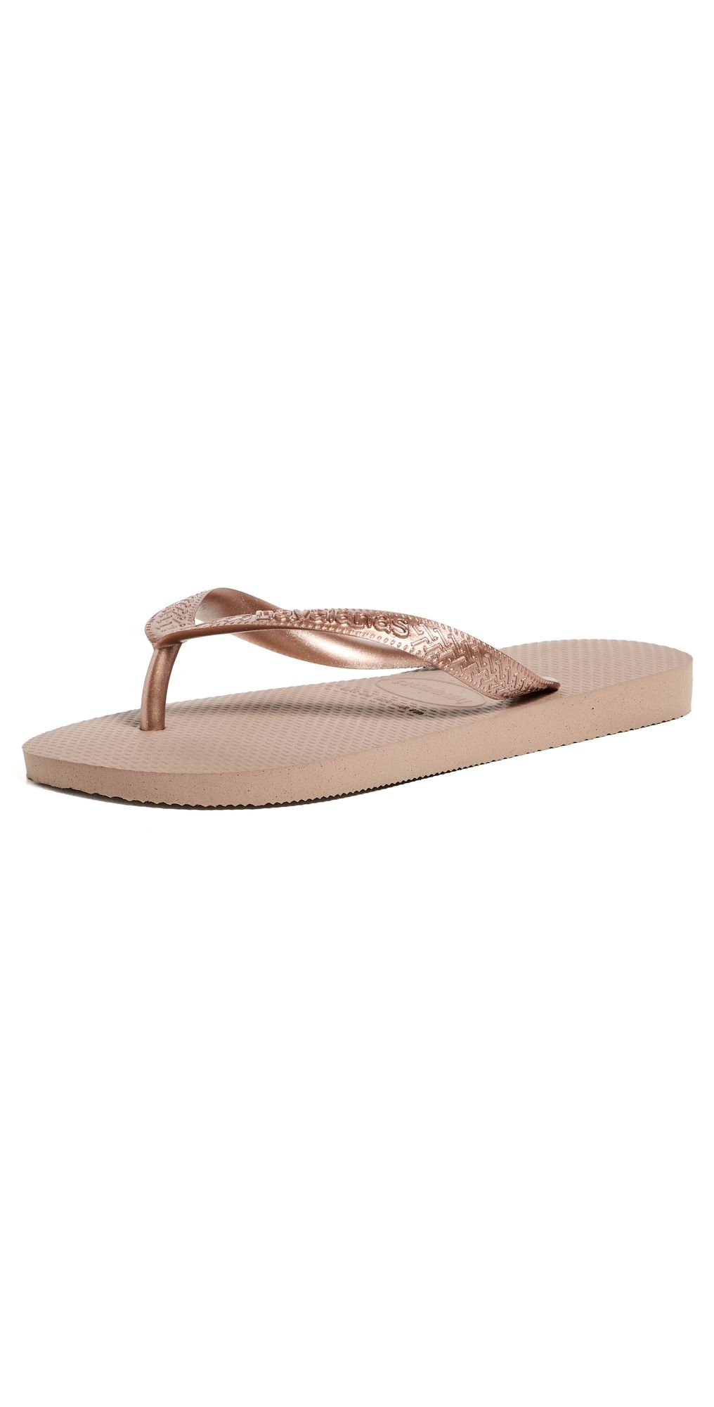 Havaianas Top Tiras Sandals Rose Gold 7/8