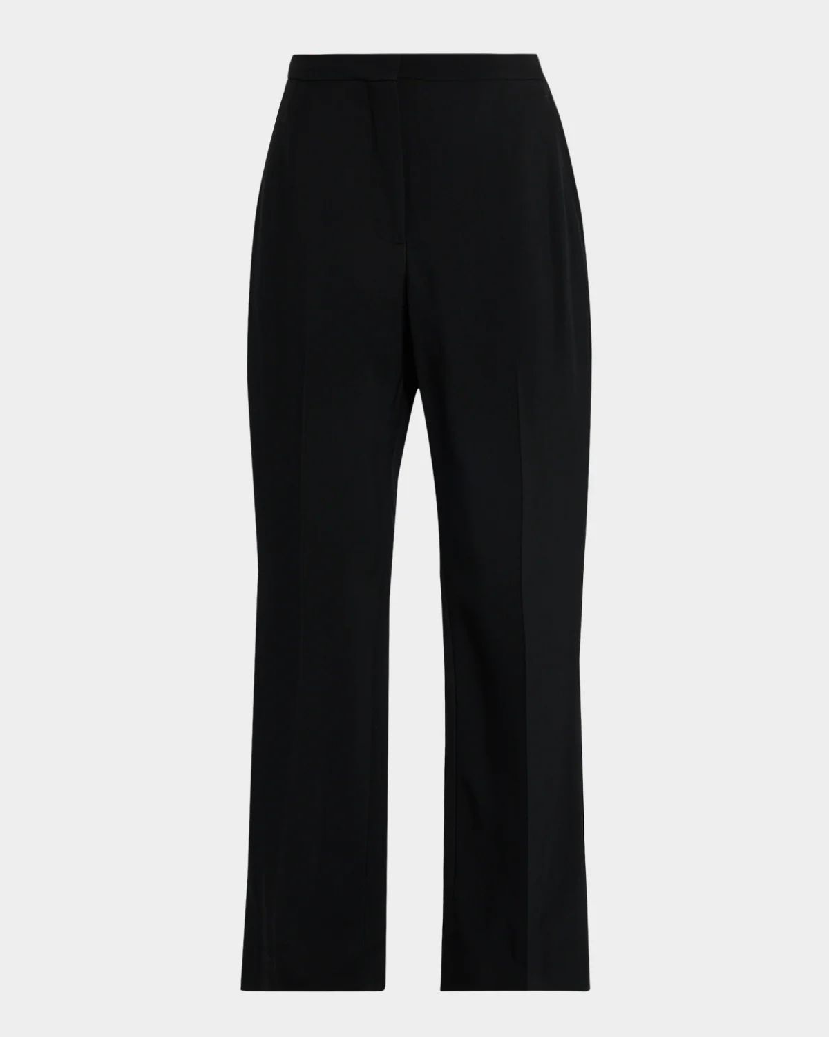 Mid-Rise Slim-leg Ankle Trousers