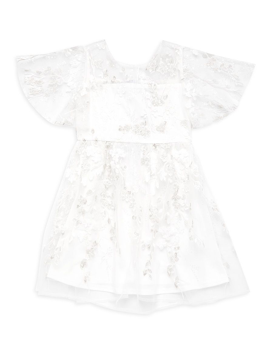 Little Girl's & Girl's Florence Dress - Ivory - Size 14
