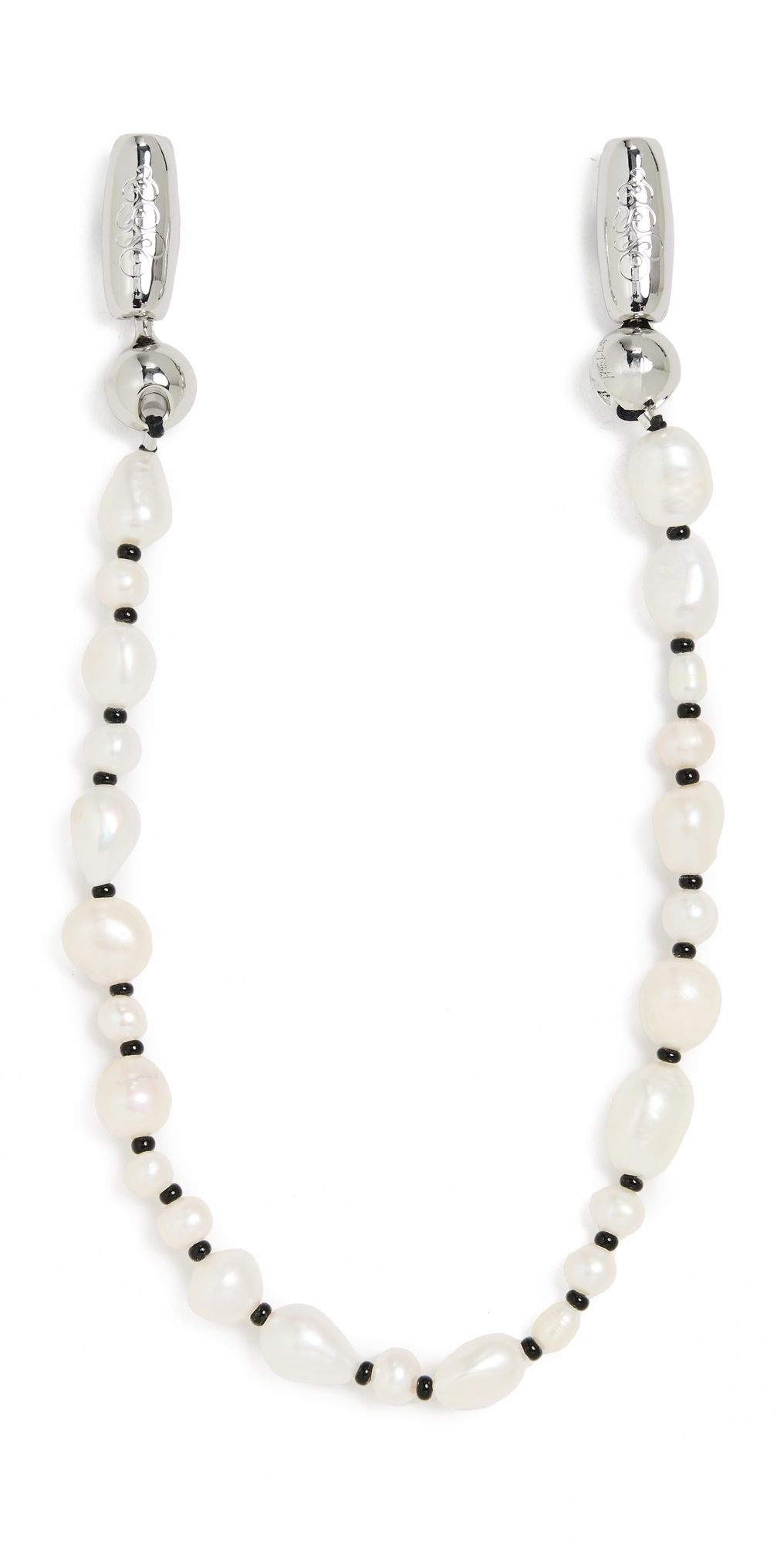 Ossa Multi Pearl Wristlet Pearl/Black One Size