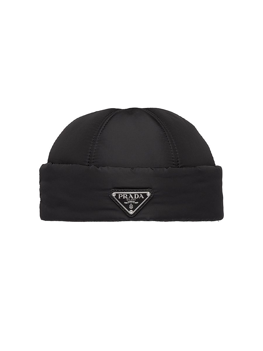Men's Re-Nylon Beanie - Black - Size Large