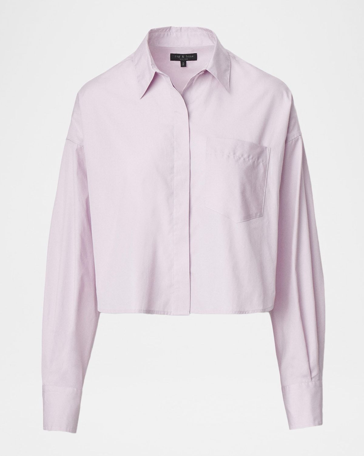 Marin Cropped Long-Sleeve Shirt