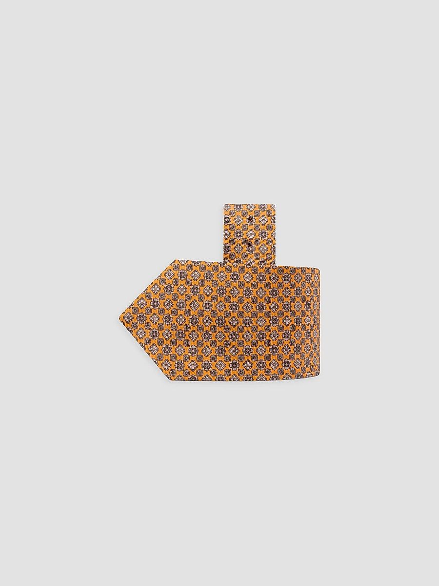 Stefano Ricci Men's Luxury Handmade Silk Tie - Yellow