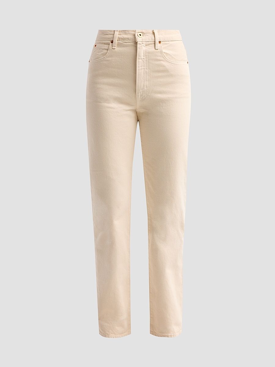 Women's London Straight-Leg Jeans - White - Size 25
