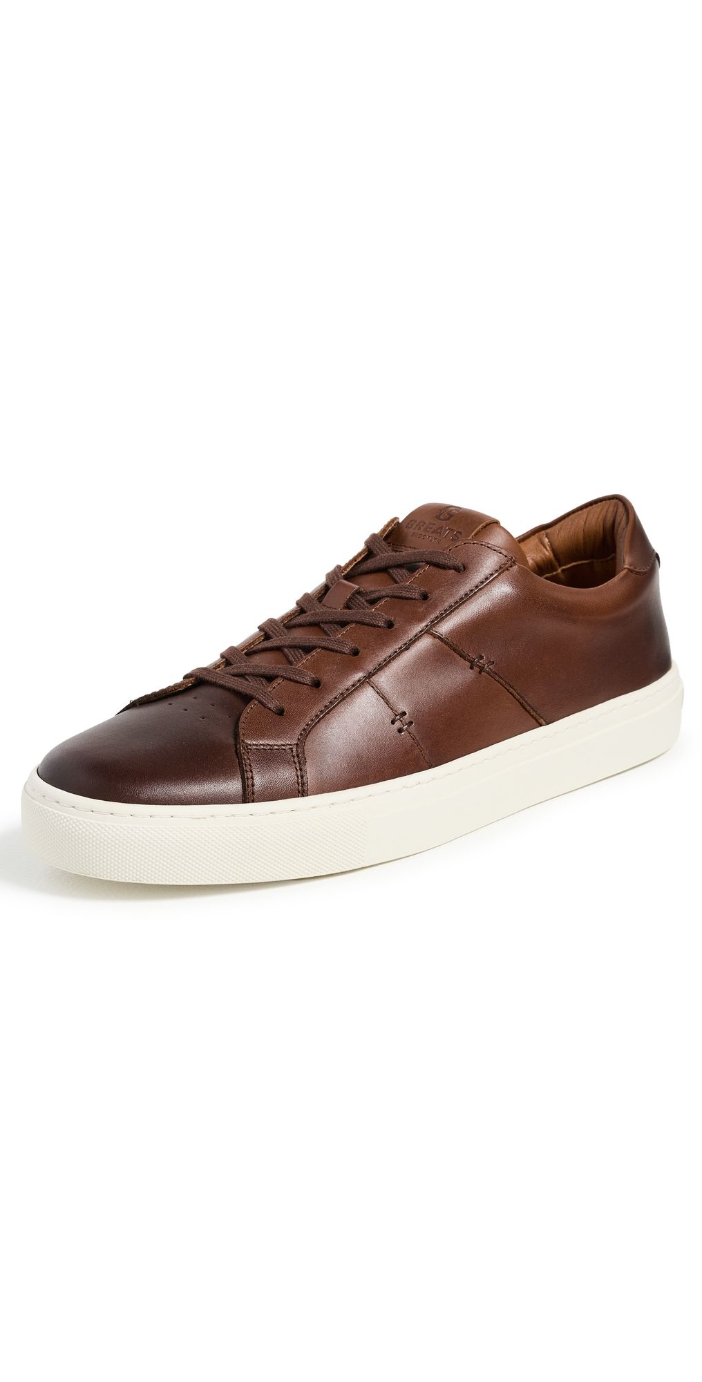 GREATS Royale 2.0 Leather Sneakers Burnished Cuoio 11