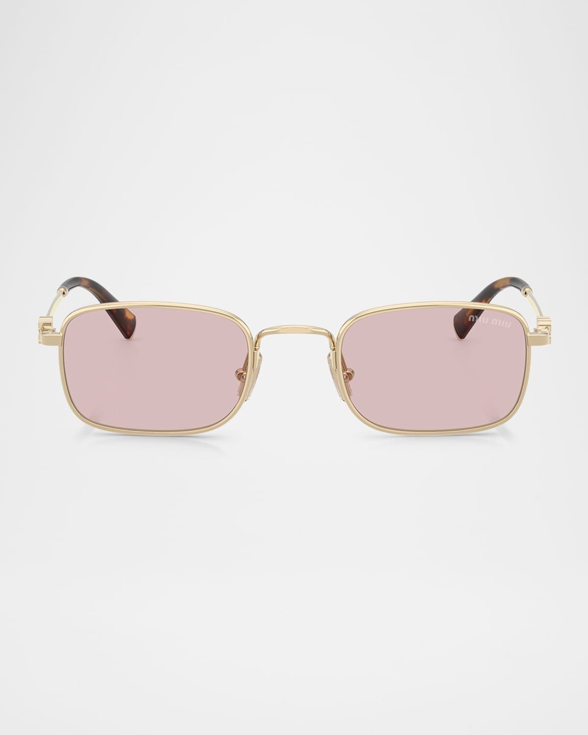 MUA53S Rectangular Metal Sunglasses