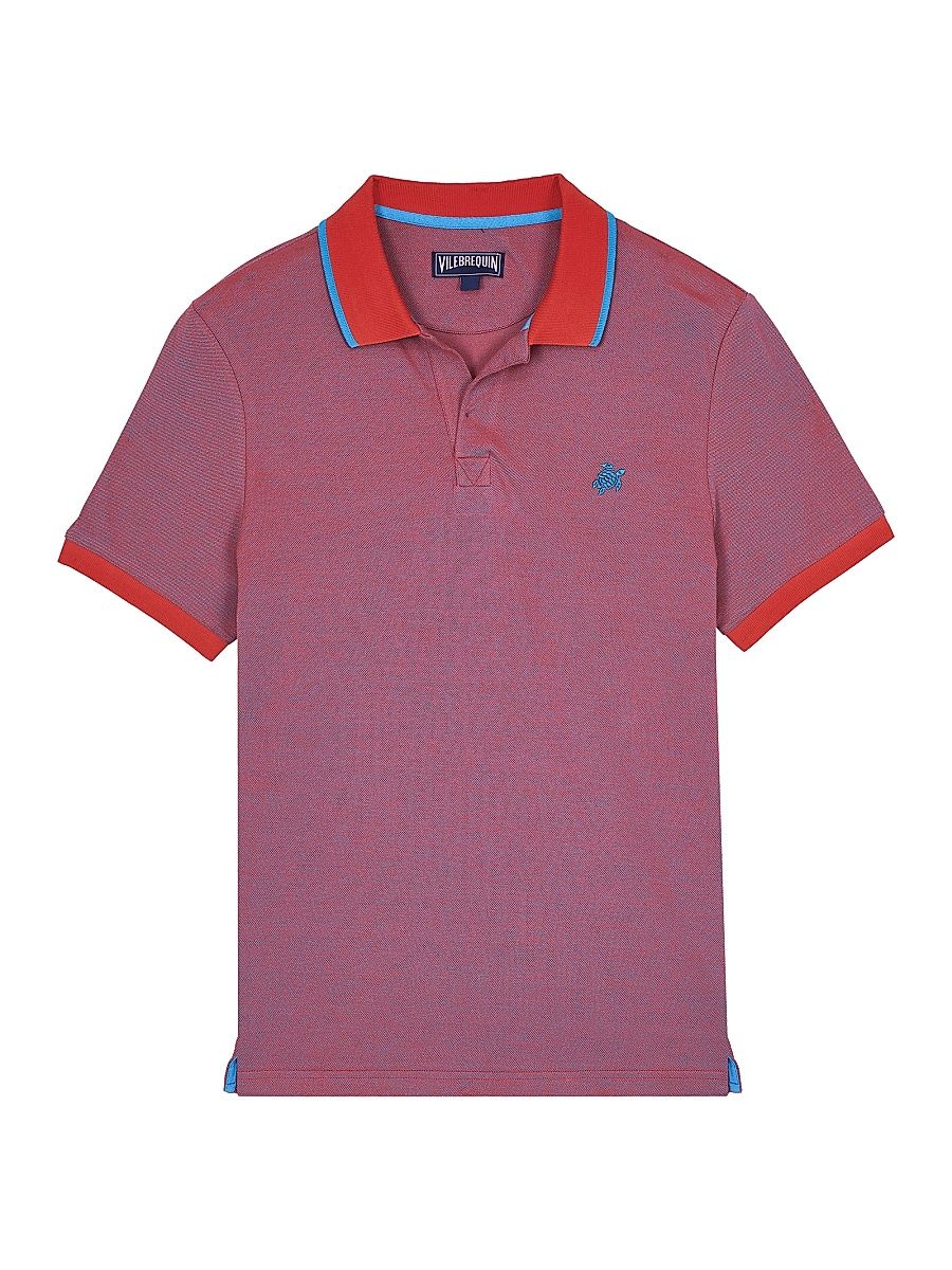 Men's Pique Polo Shirt - Faience - Size Small